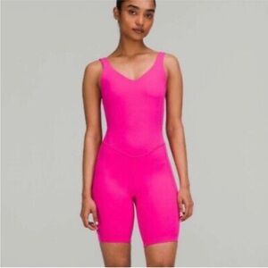 Lululemon align jumper hot pink size 8